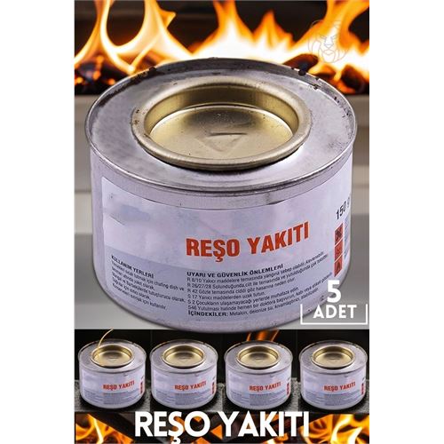 Turk 5 li Yedek Reşo Jel Yakıtı