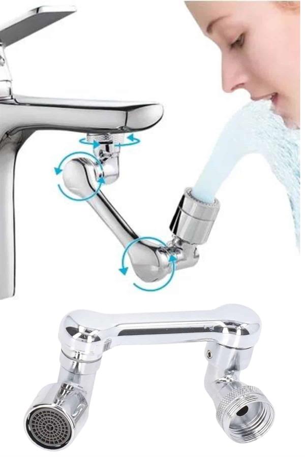 güçlü ve eşit su dağılımı sağlayarak inatçı kirlerin kolayca temizlenmesine yardımcı olur. Lavabonuzun her noktasına ulaşarak suyun her yeri etkili bir şekilde temizlemesini mümkün kılar. Bu sayede hem hijyen sağlanır hem de suyu daha verimli kullanarak israfın önüne geçilir. Özellikle mutfakta bulaşık yıkarken veya yüzeyleri temizlerken daha az eforla maksimum hijyen elde edebilirsiniz.