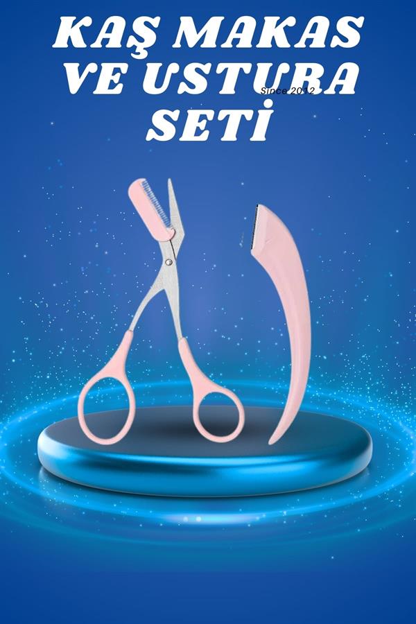 Kaşlarınıza mükemmel bir şekil vermek veya kirpiklerinizi düzenlemek için kullanabileceğiniz bu set