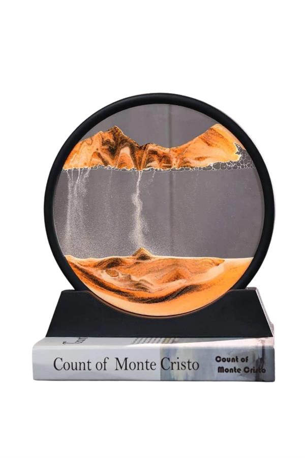 zamana estetik bir dokunuş katmak isteyenler için mükemmel bir aksesuardır. Geleneksel kum saatlerinden farklı olarak