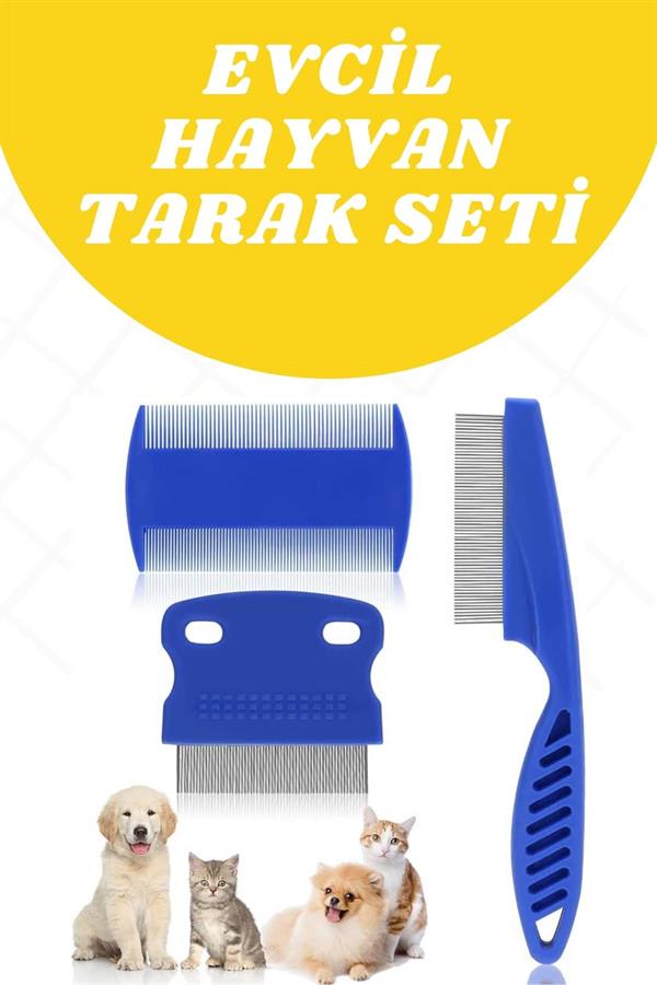 Tüylü dostlarımızın temizlik ihtiyaçlarına yönelik ideal bir çözüm sunan bu 4'lü set