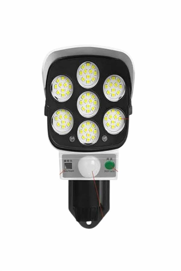 güneş paneli aracılığıyla güneş enerjisini emerek enerji tasarrufu sağlar ve dış mekan güvenliği için mükemmel bir çözüm sunar. Pil kapasitesi sayesinde