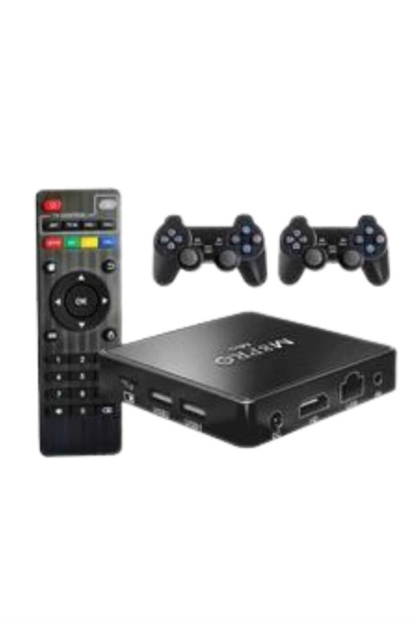 M8 PRO Mini 2.4G 10K ultra HD 64 GB TV BOX Android TV GAME BOX 2 Adet Oyun Konsolu