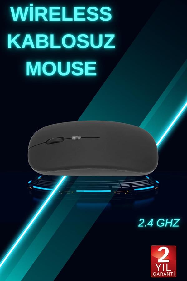 Oyun ve profesyonel kullanım için tasarlanan bu kablosuz oyuncu mouse'u