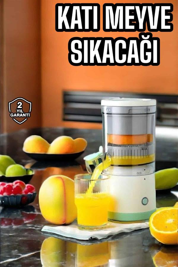 Sağlıklı yaşam tarzınızı destekleyen bu USB şarj edilebilir taşınabilir mini meyve sıkacağı