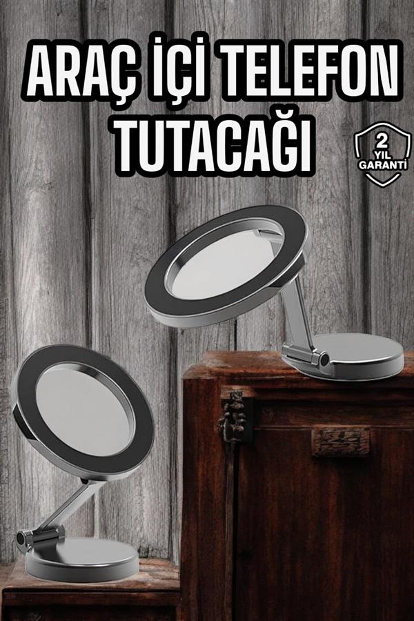 Katlanır Manyetik Araç İçi Telefon Tutucu
