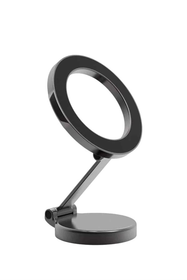 Katlanır Manyetik Araç İçi Telefon Tutucu Yolculuk sırasında mobil cihazınızın en uygun konumda sabit durması için tasarlanan Araç İçi Telefon Tutucu