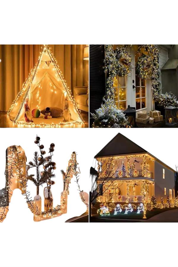 kutlamalarınıza eşsiz bir atmosfer katmak için tasarlandı. Kumanda ile kontrol edilebilen ışıklar