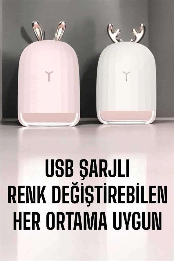 Hava Nemlendirici Aromaterapi Hava Temizleyici Renk Değiştirebilen