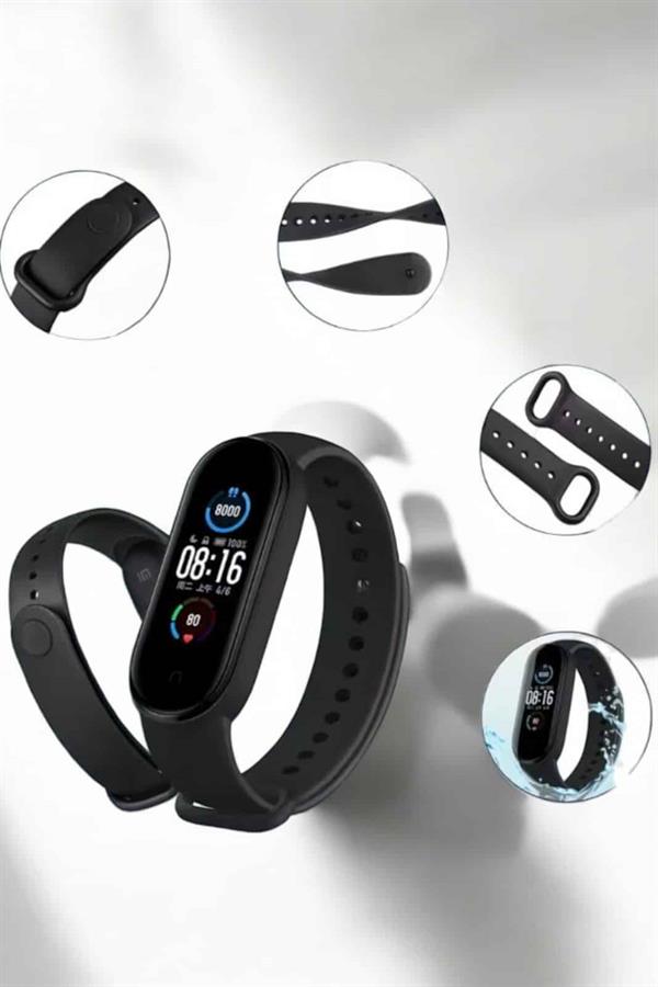 Akıllı Bileklik Su Geçirmez Bileklik Uzun Pil Ömrü ve Hızlı Şarj Özelliği