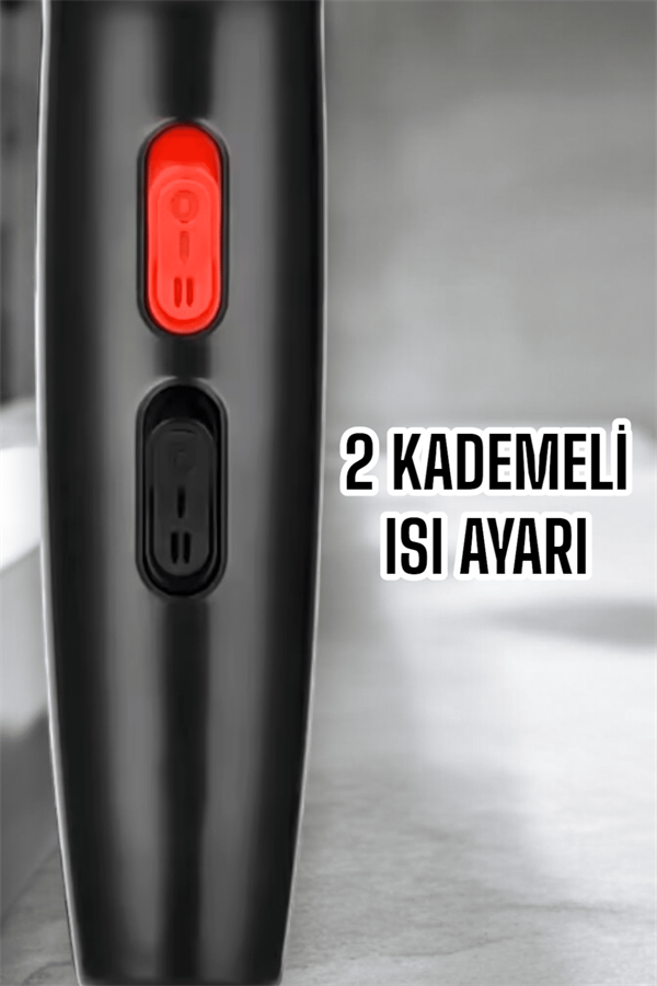 hızlı kurutma ve şekillendirme avantajı sunar. AC motoruyla uzun ömürlü