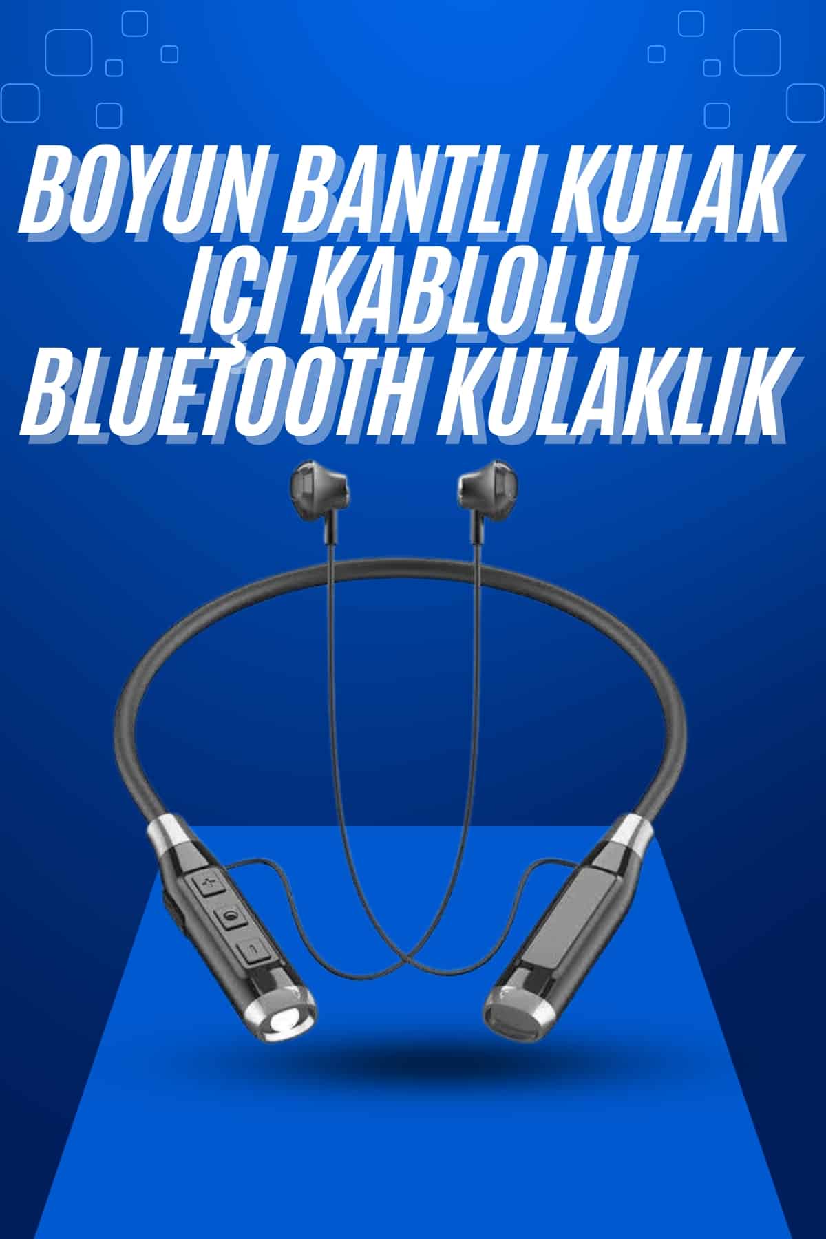 Boyun Bantlı SD Kart Girişli Yüksek Perfomanslı Bluetooth Kulaklık