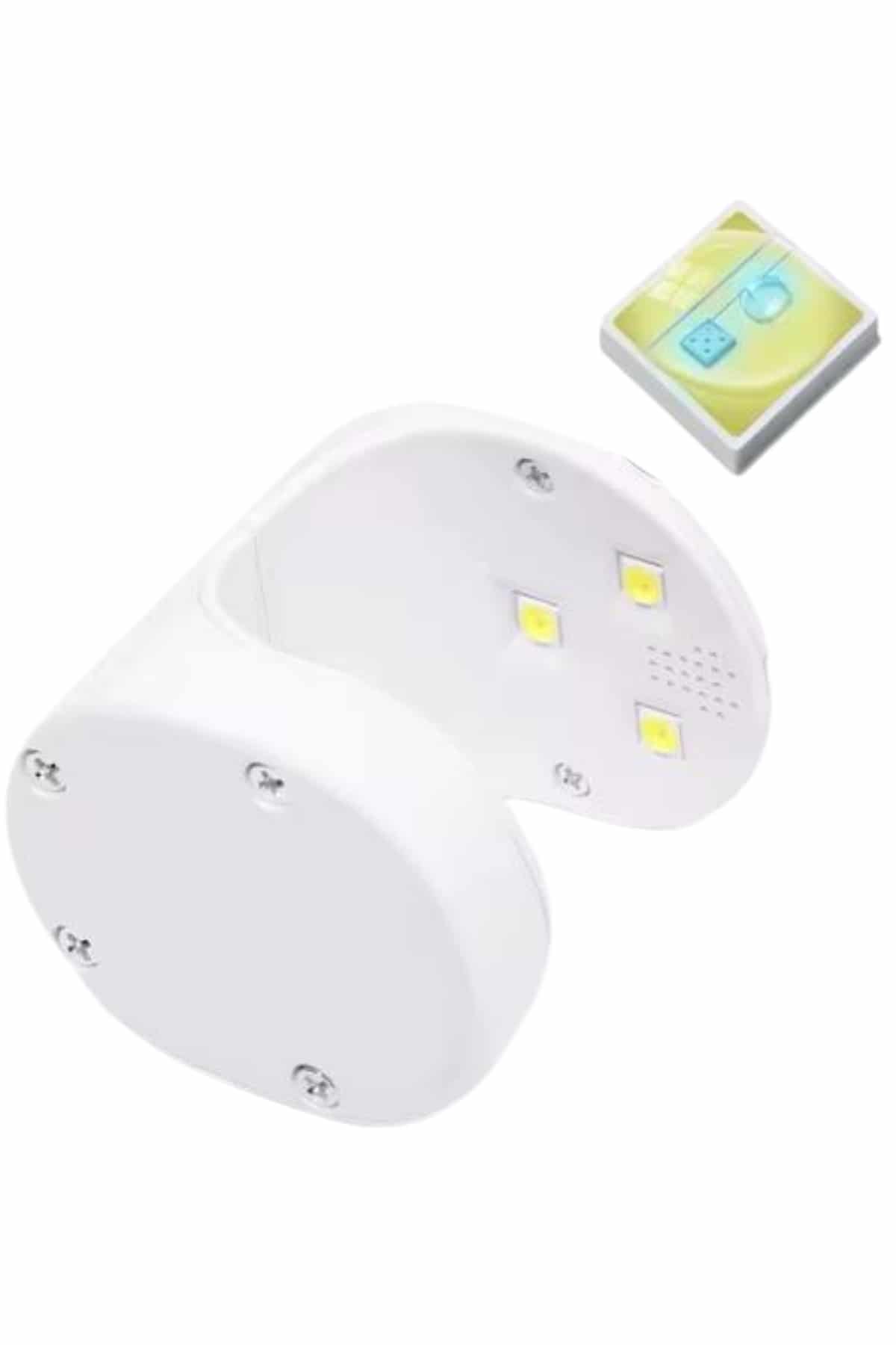 kompakt yapısı ile pratik kullanım sağlar. 16 watt gücündeki LED ışıkları