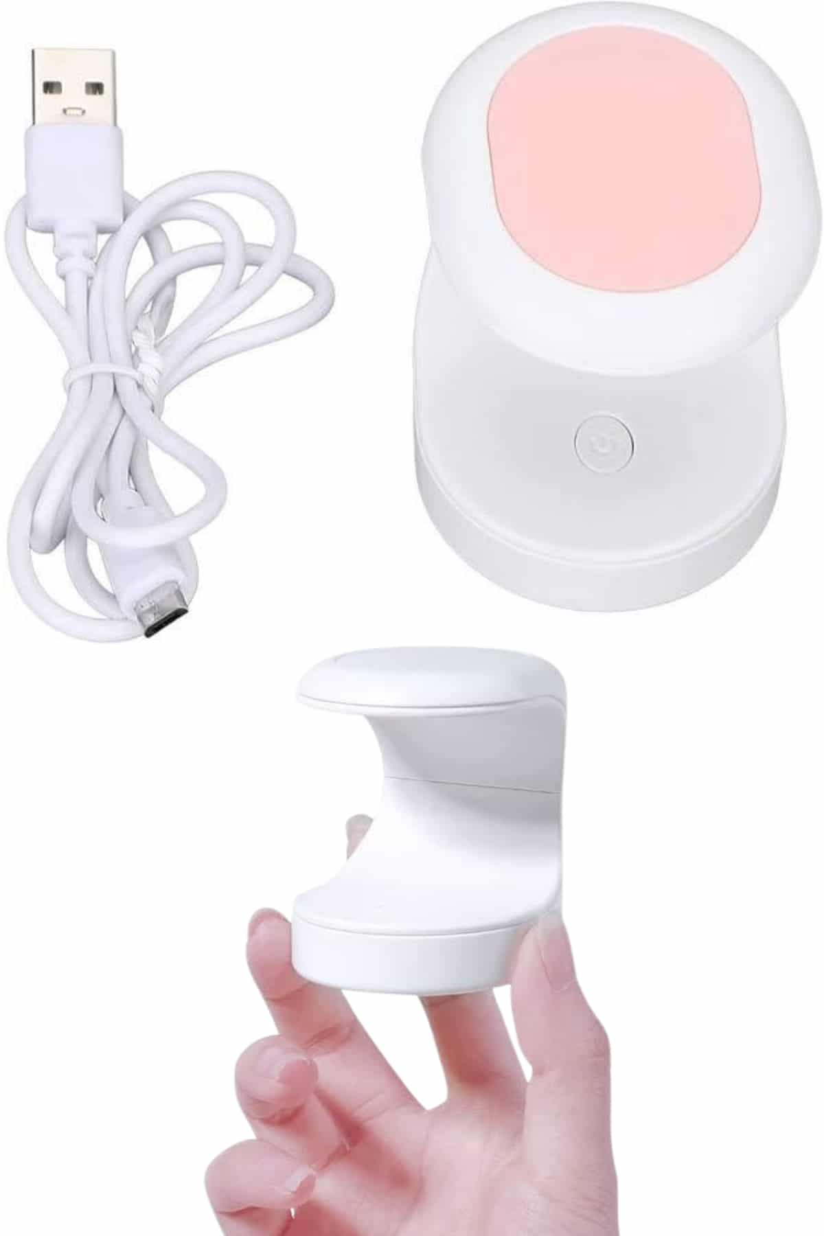 Kompakt boyutu sayesinde son derece taşınabilir olan bu oje kurutma cihazı