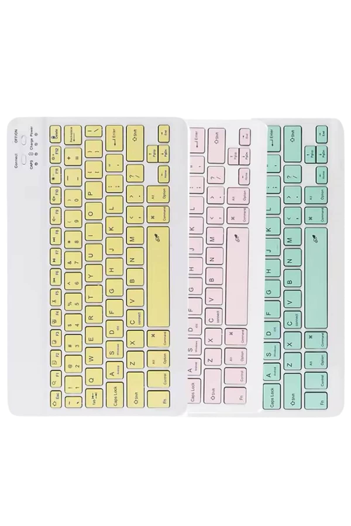 Türkçe Q klavye düzeni ile rahat ve hızlı yazım deneyimi sunan bu Bluetooth klavye