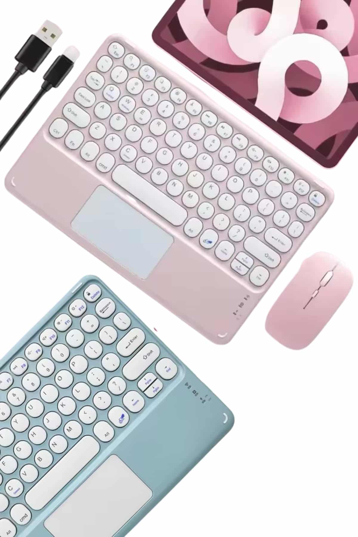 tablet kullanıcıları için hem konforu hem de işlevselliği bir arada sunar. Hassas dokunuşlara duyarlı touchpad yüzeyi sayesinde