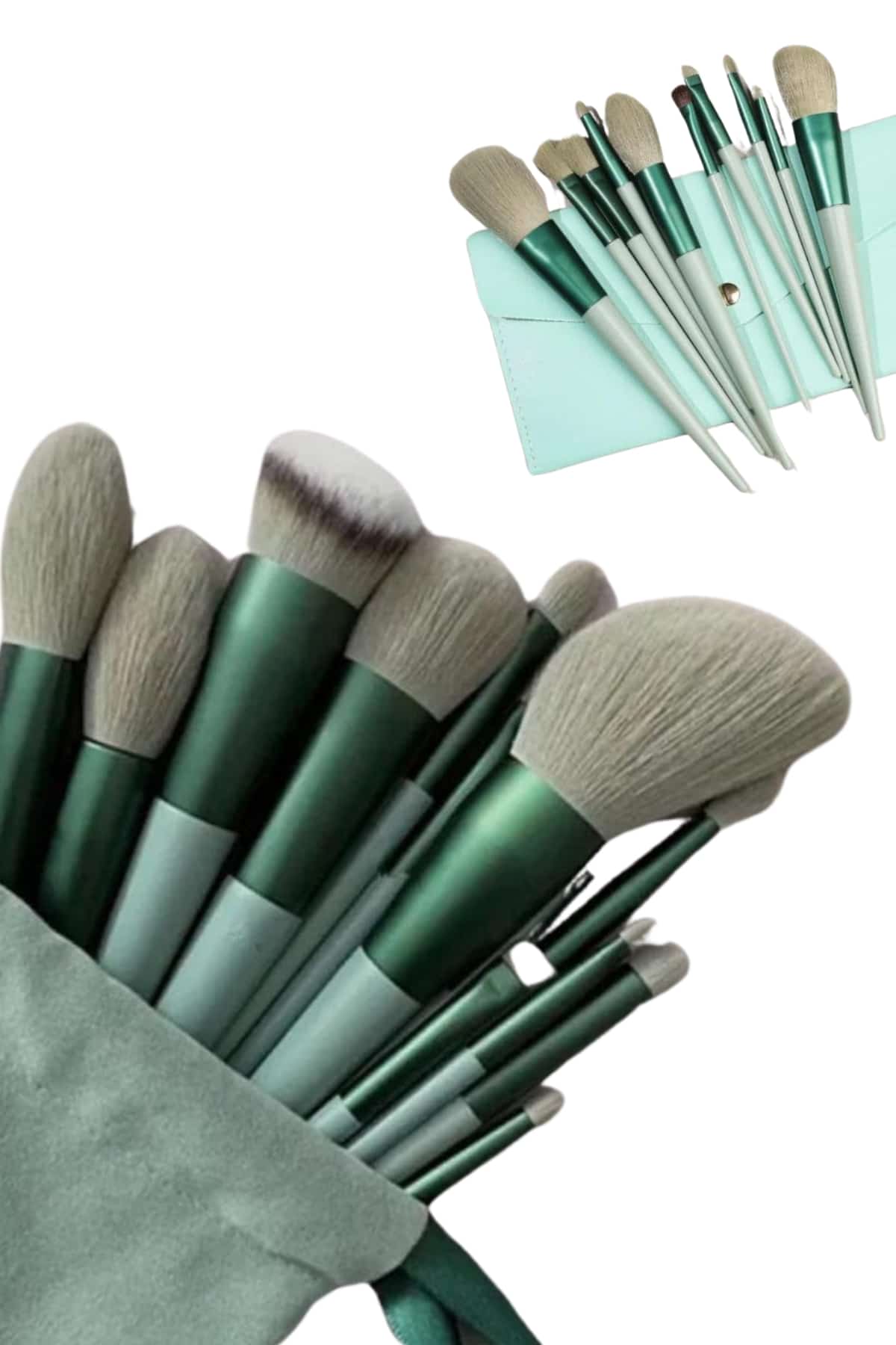 makyaj uygulamalarınızı daha etkili ve keyifli hale getirir. Set içerisinde yer alan fırçalar; pudra