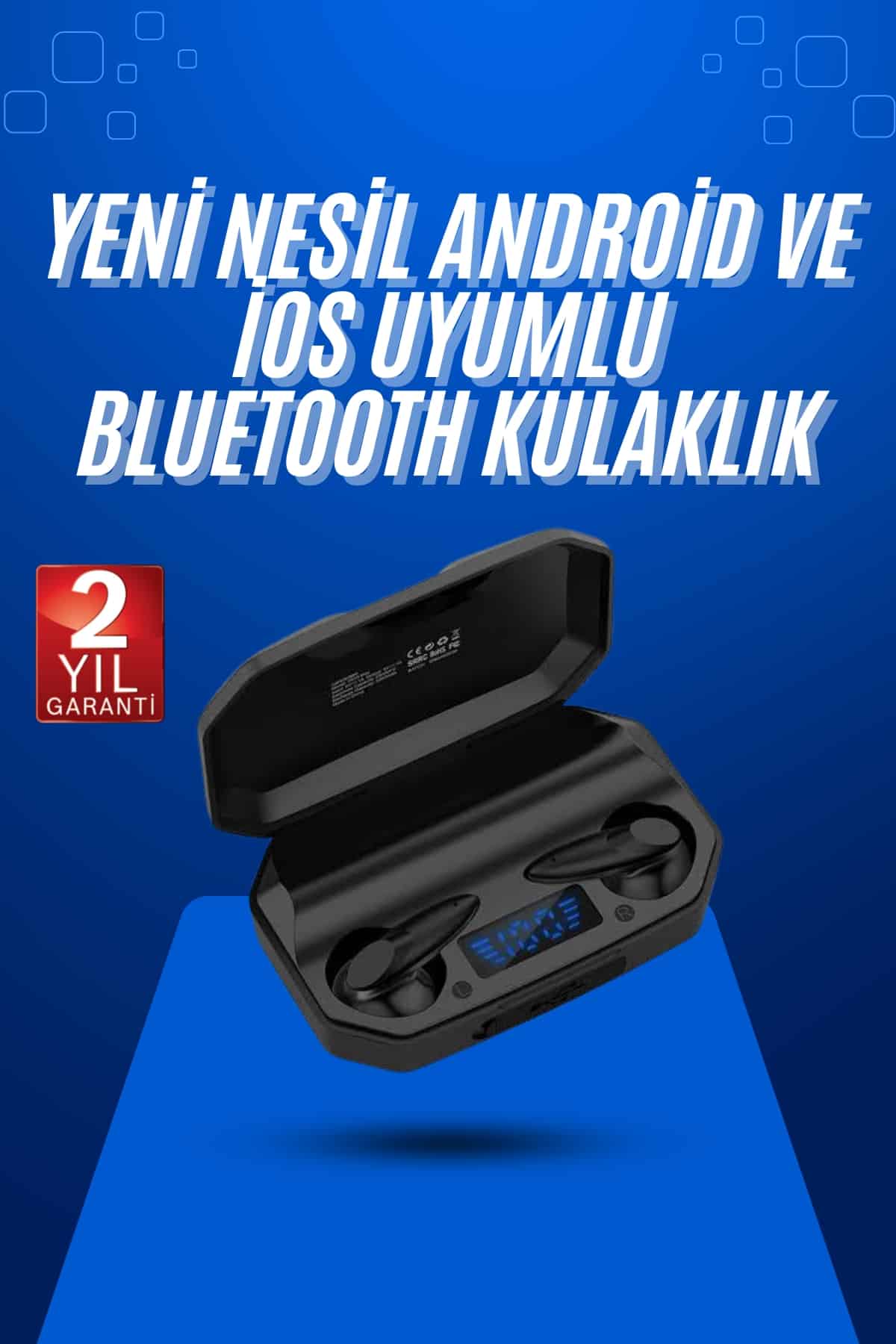 Çağrı Cevaplayabilen Akıllı Saat 5.2 Bluetooth Bağlantılı Gaming Kulaklık