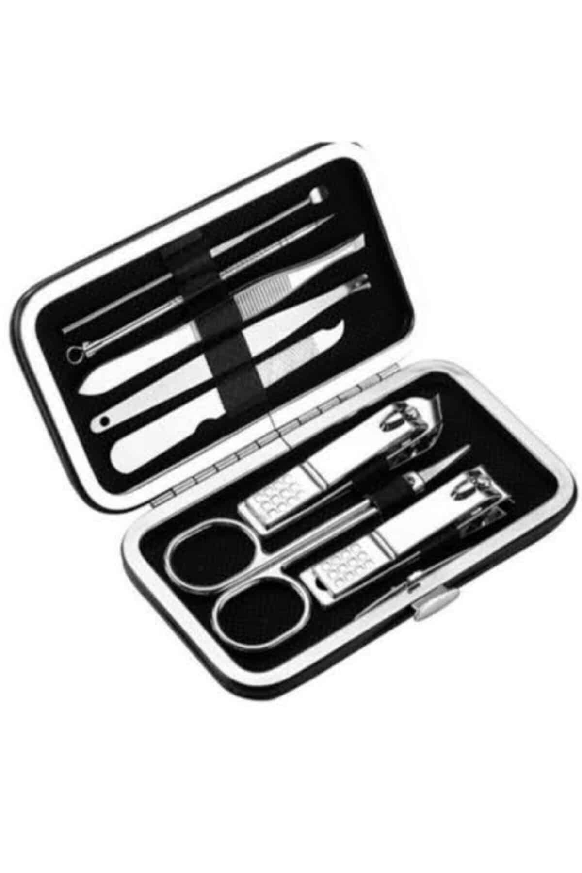 7 Parça Paslanmaz Çelik Manikür ve Pedikür SetiBu 7 parça manikür ve pedikür seti