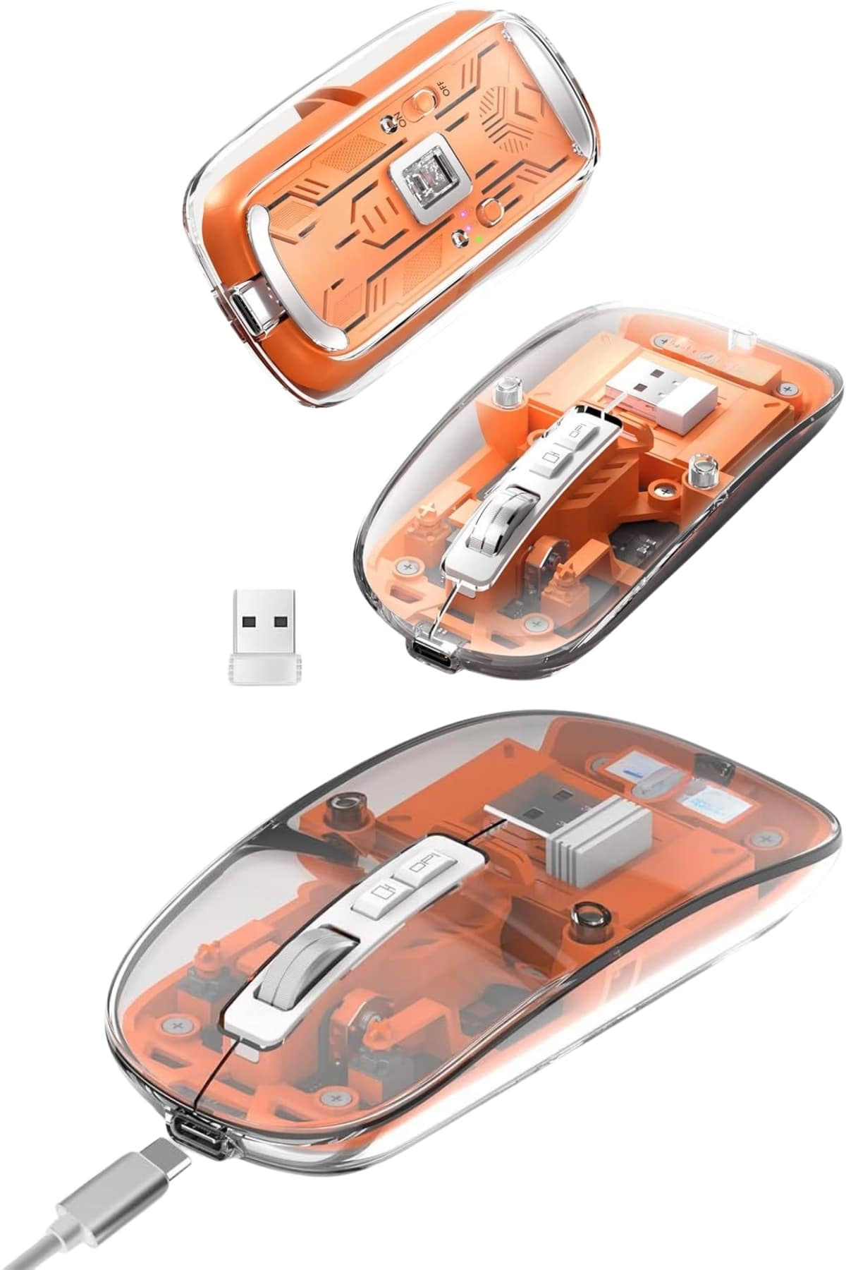 Bu ergonomik kablosuz fare