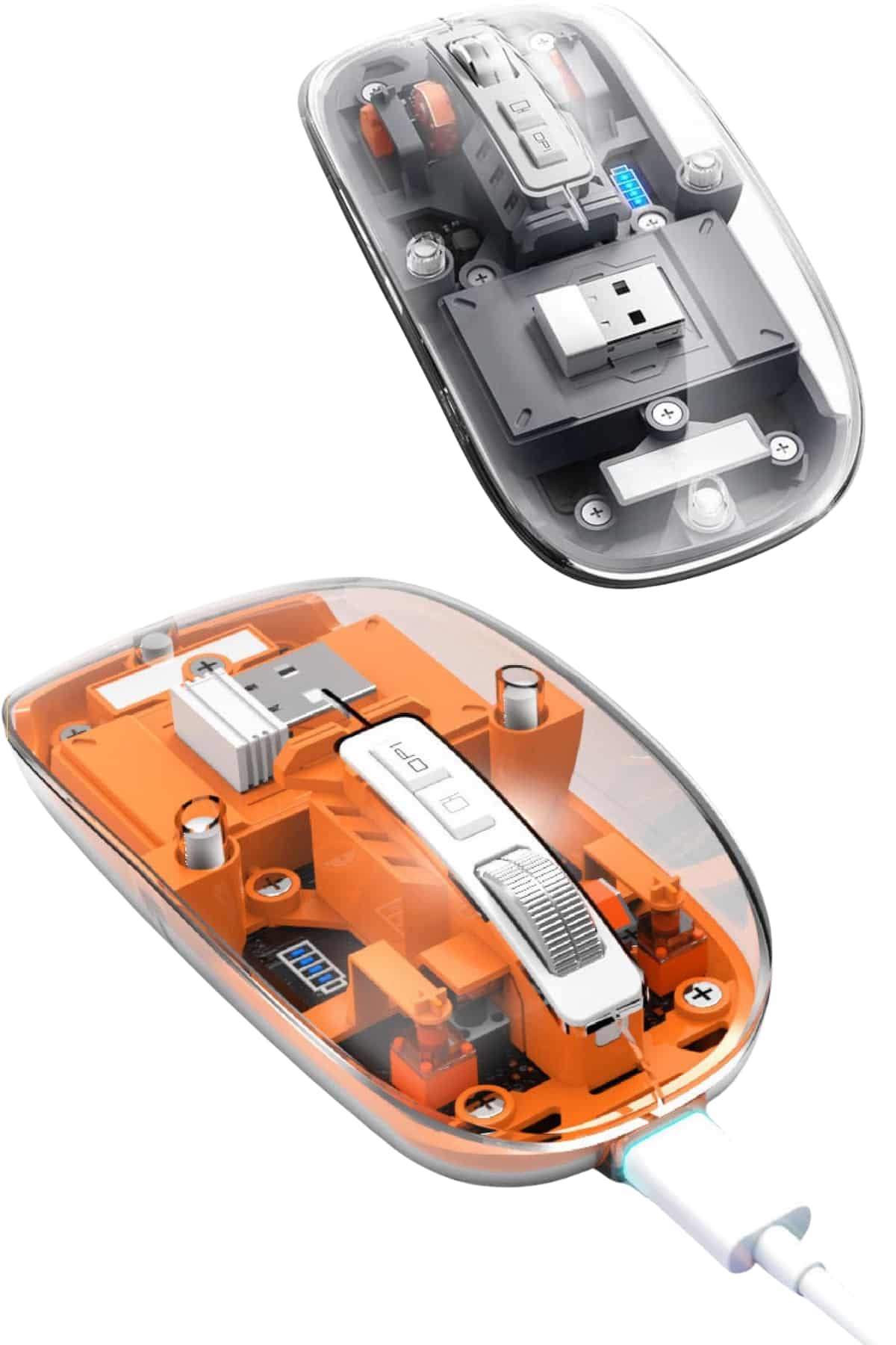 Hem ofis hem de ev kullanımı için ideal olan bu ergonomik kablosuz fare