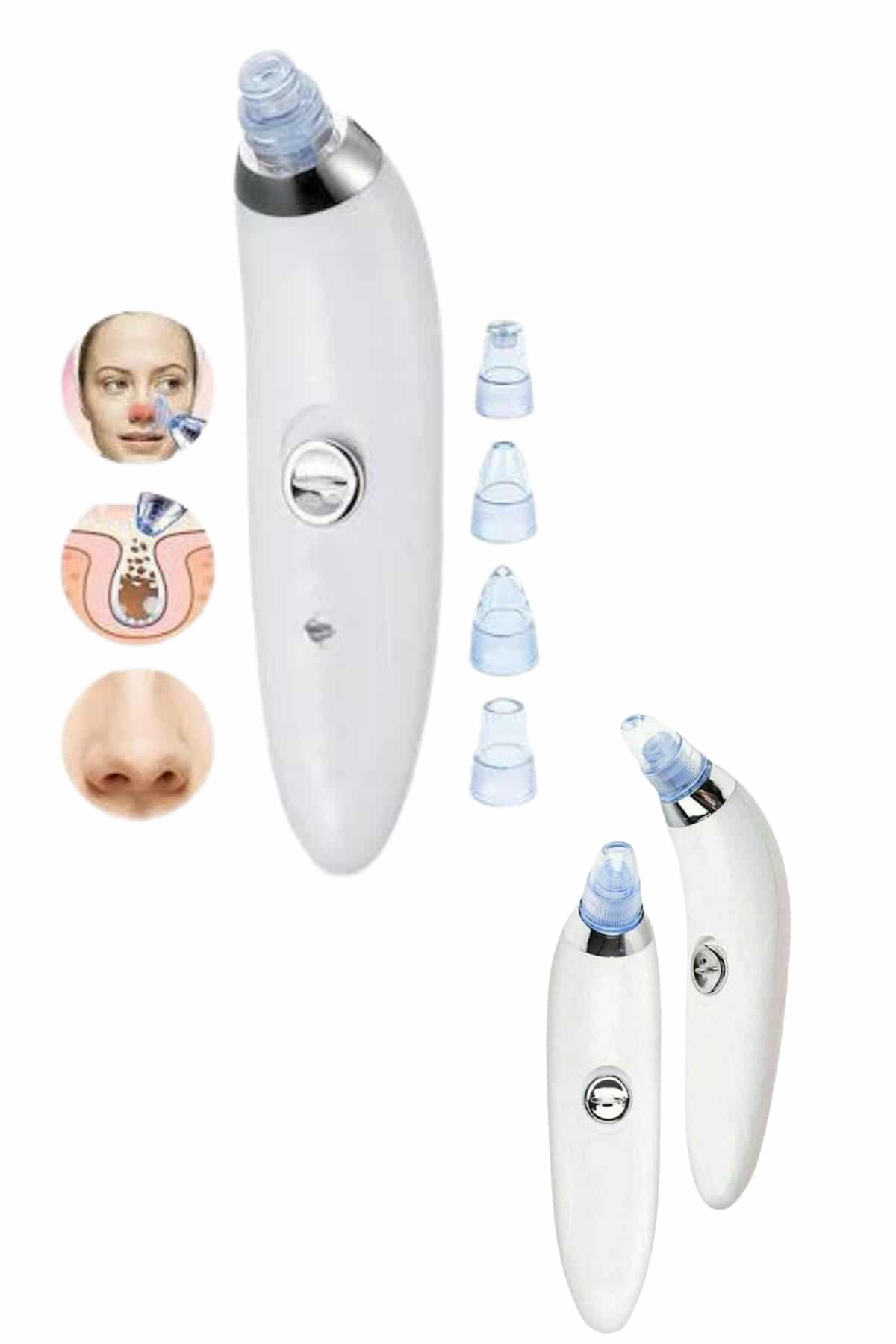 Gelişmiş vakum teknolojisiyle donatılmış bu siyah nokta temizleme cihazı