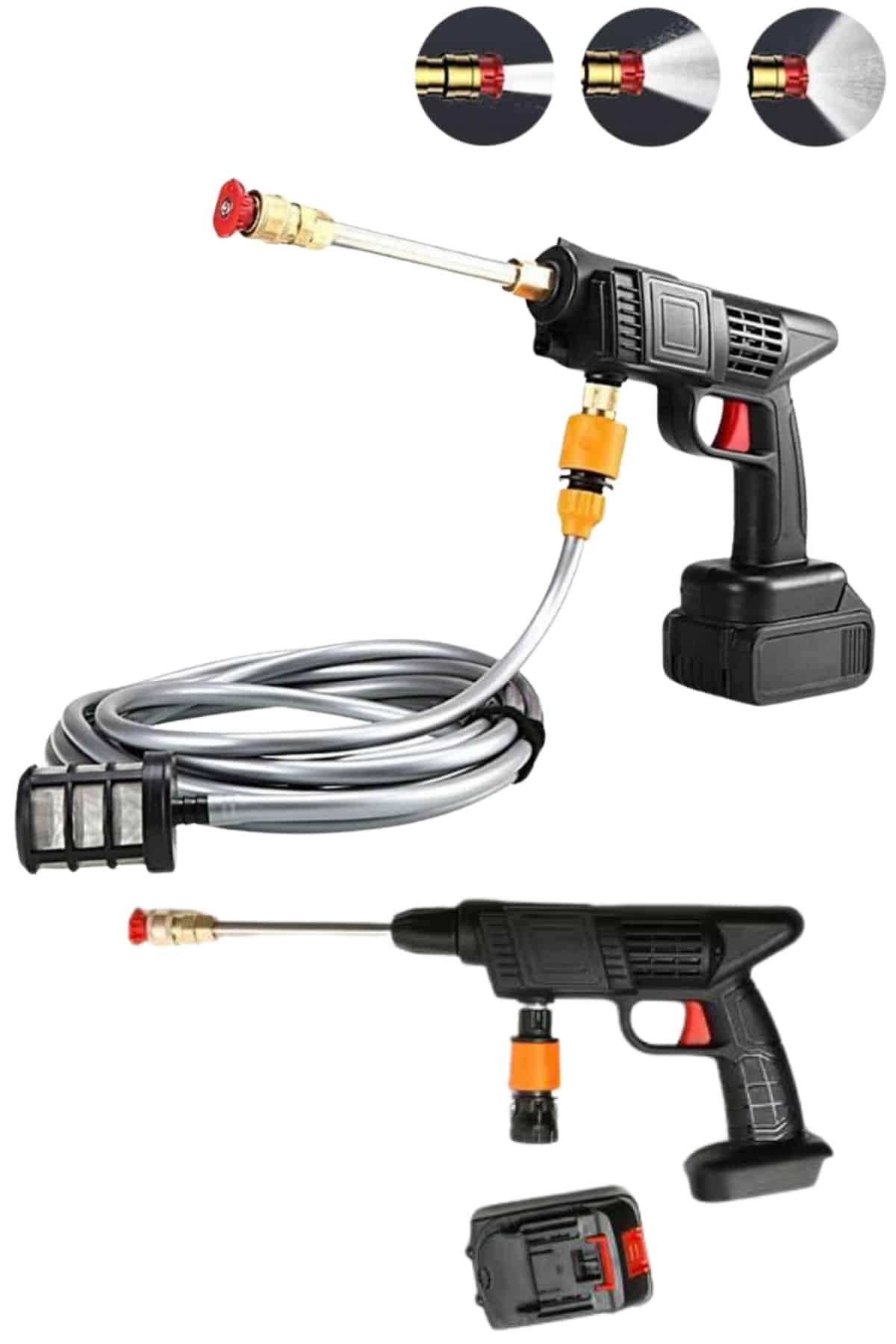 Taşınabilir Akülü Yıkama Makinesi - Güçlü Temizlik