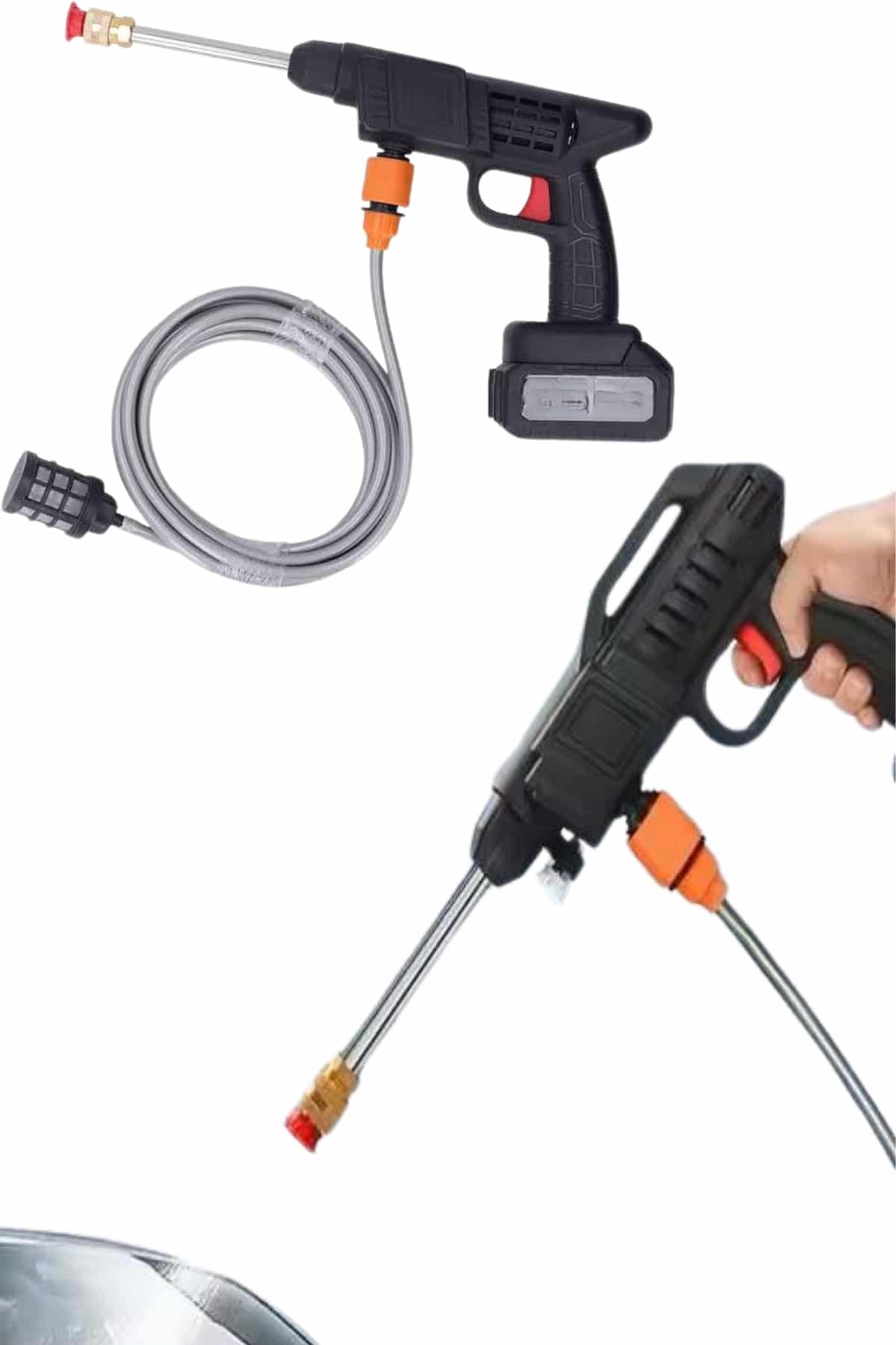 Kolay KullanımGüçlü performansı ve taşınabilirliğiyle dikkat çeken Akülü Yıkama Makinesi