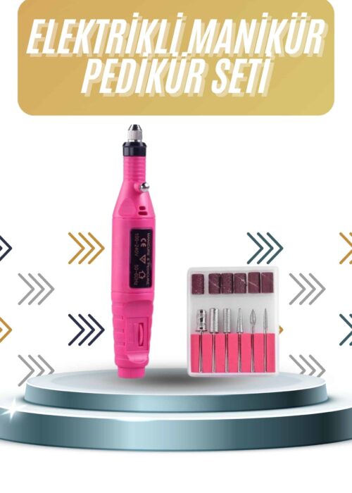 Protez Tırnak Ayak Nasır Ve Tırnak Mantar Makinesi Elektrikli 12v Tırnak Törpü Seti