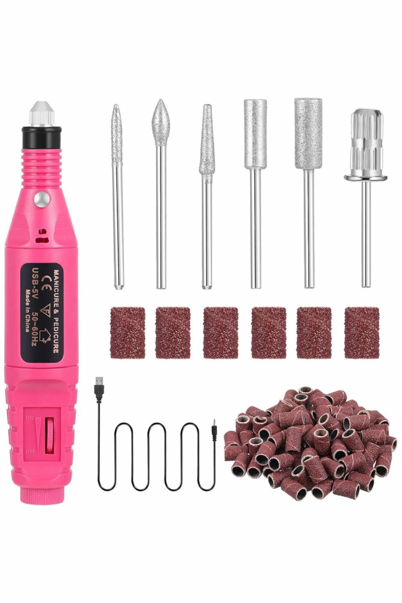 Elektrikli Manikür-Pedikür-Törpü MakinesiEvde kolayca manikür ve pedikür yaparak tırnaklarınızı kuaförden çıkmış gibi bakımlı hale getirebilirsiniz. Bu set