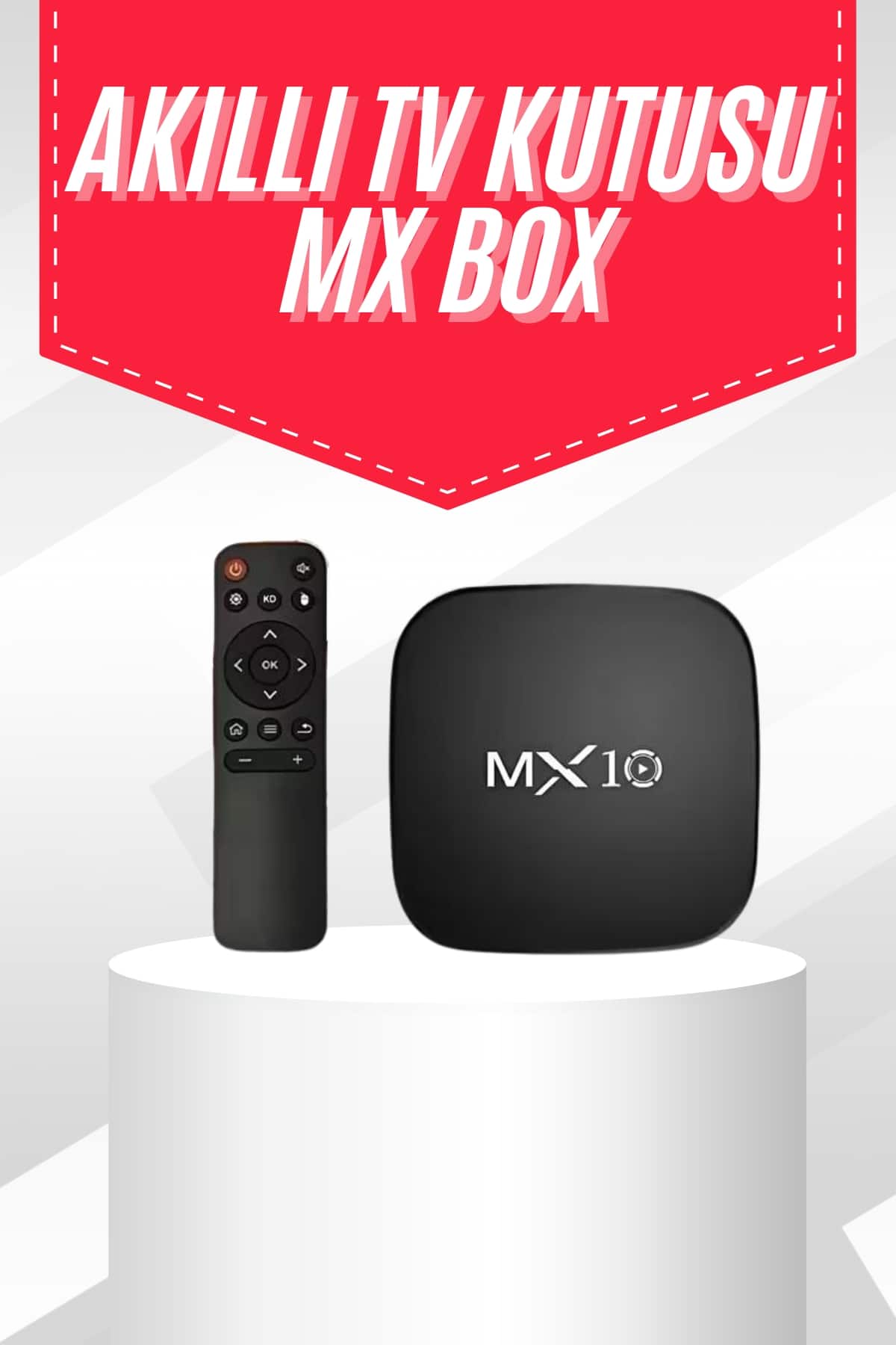 Mx Box Android Tv Media Sound 4K Ultra HD Görüntü Kaliteli