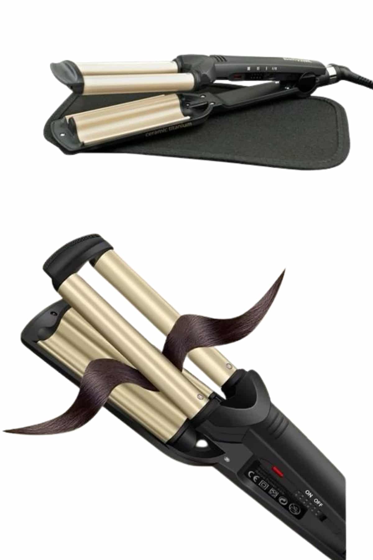 saçınızı ısıya karşı nazikçe şekillendirirken