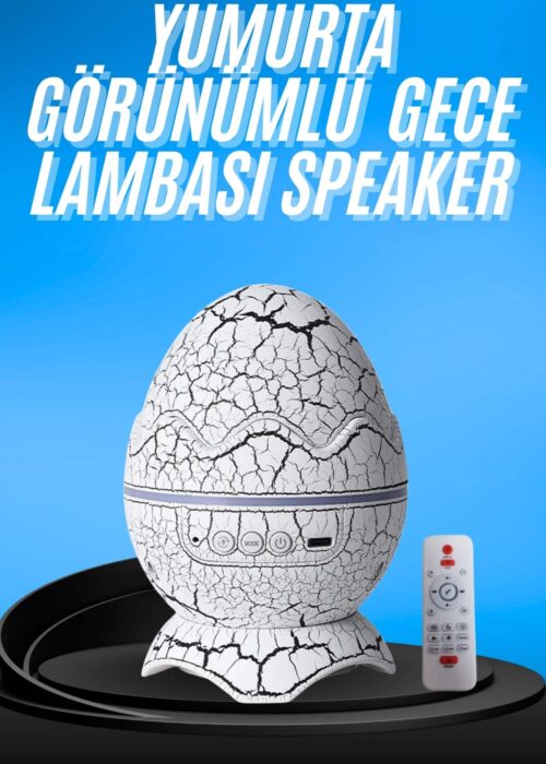 Gece Lambası Yumurta Işık Speaker Yeni Nesil Dinozor Yumurtası Görünümlü