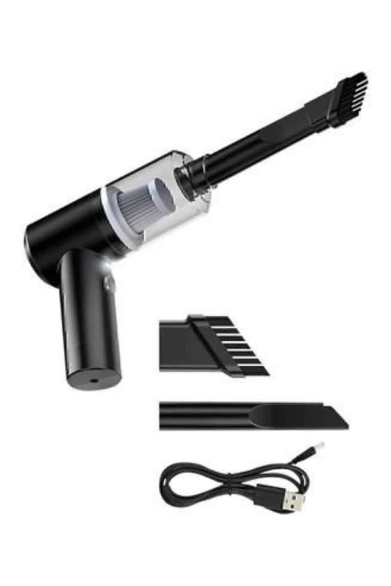 Çok Fonksiyonlu ve Güçlü Temizlik Performansı:3'ü 1 Arada Mini Elektrikli Süpürge