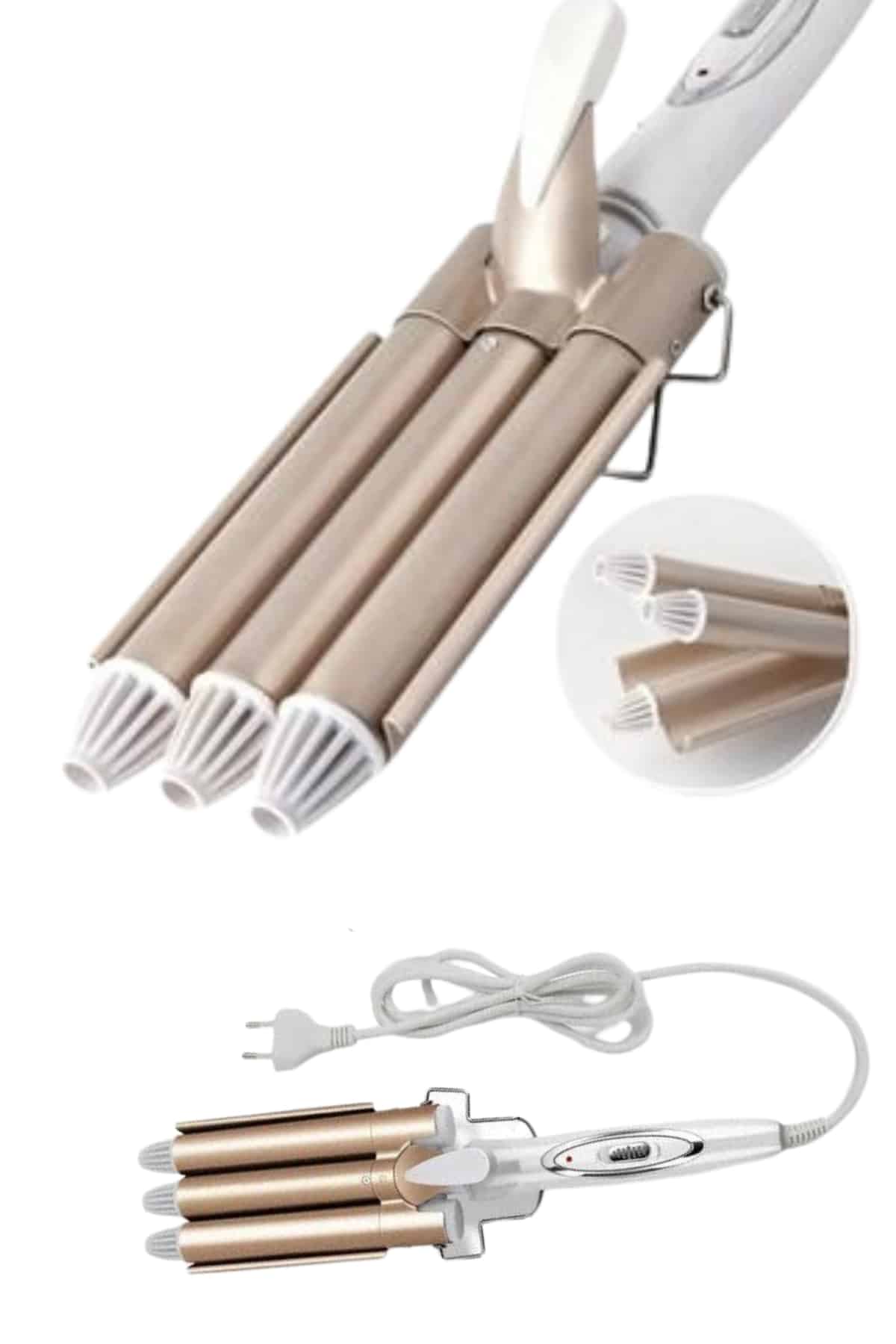 Wag Maşa Yeni Nesil Yüksek Isı Ayarlı Seramik Kaplama Saç Şekillendirici Doğal Bukle