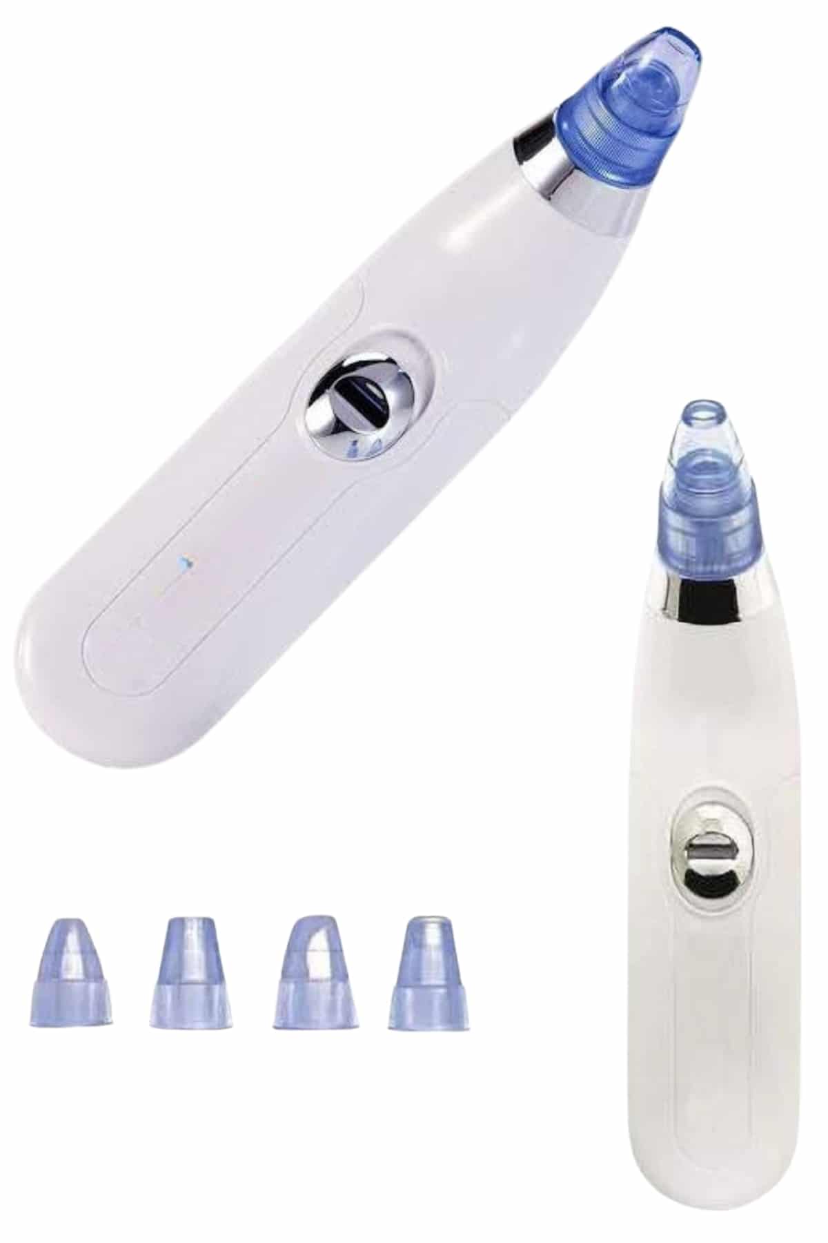 farklı cilt tipleri ve ihtiyaçlar için özel olarak tasarlanmış dört farklı başlık ile birlikte gelir. Geniş başlık