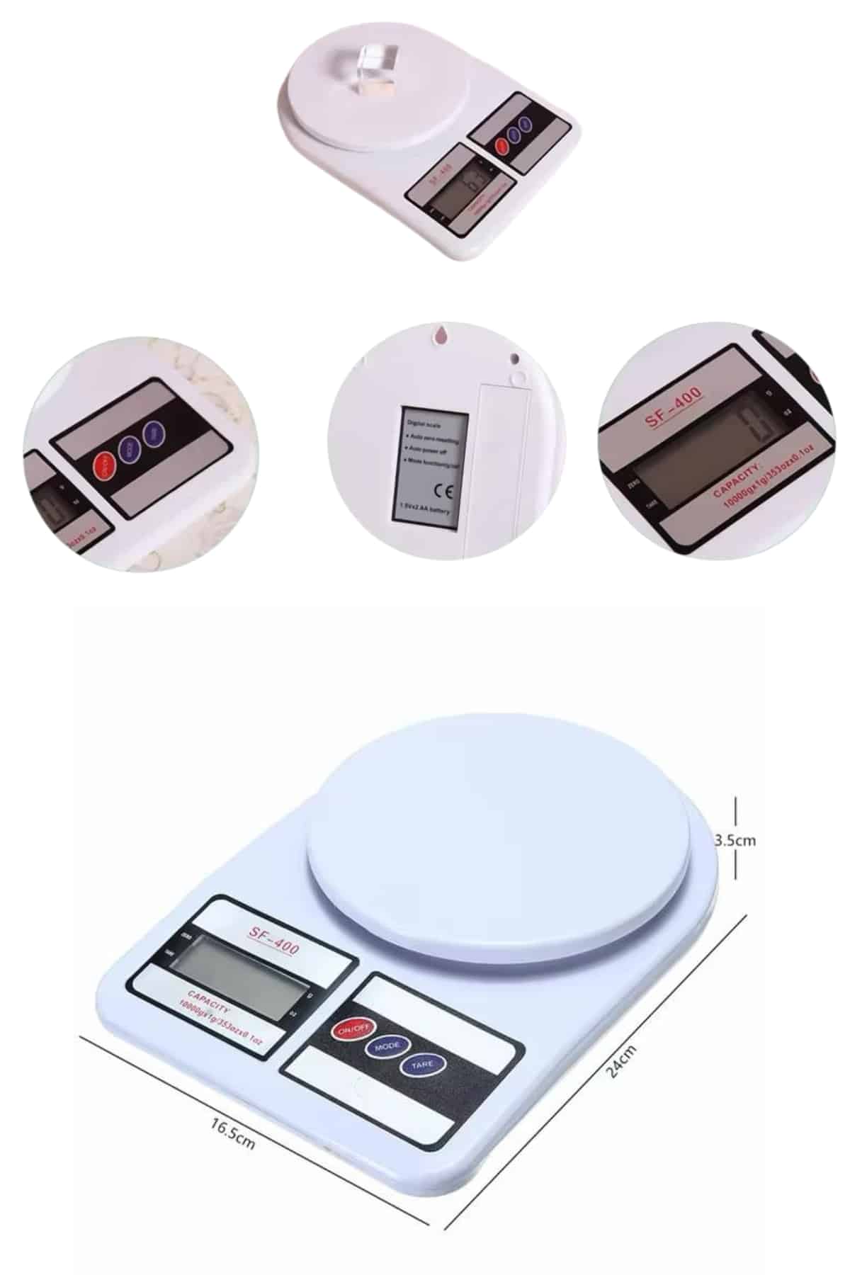 tartım işlemi sırasında karşılaşabileceğiniz aksaklıkları önler. Kompakt ve hafif tasarımı sayesinde mutfakta fazla yer kaplamaz ve taşınabilirliği ile her an yanınızda taşıyabilirsiniz. Temizlemesi oldukça kolay olan pürüzsüz yüzeyi