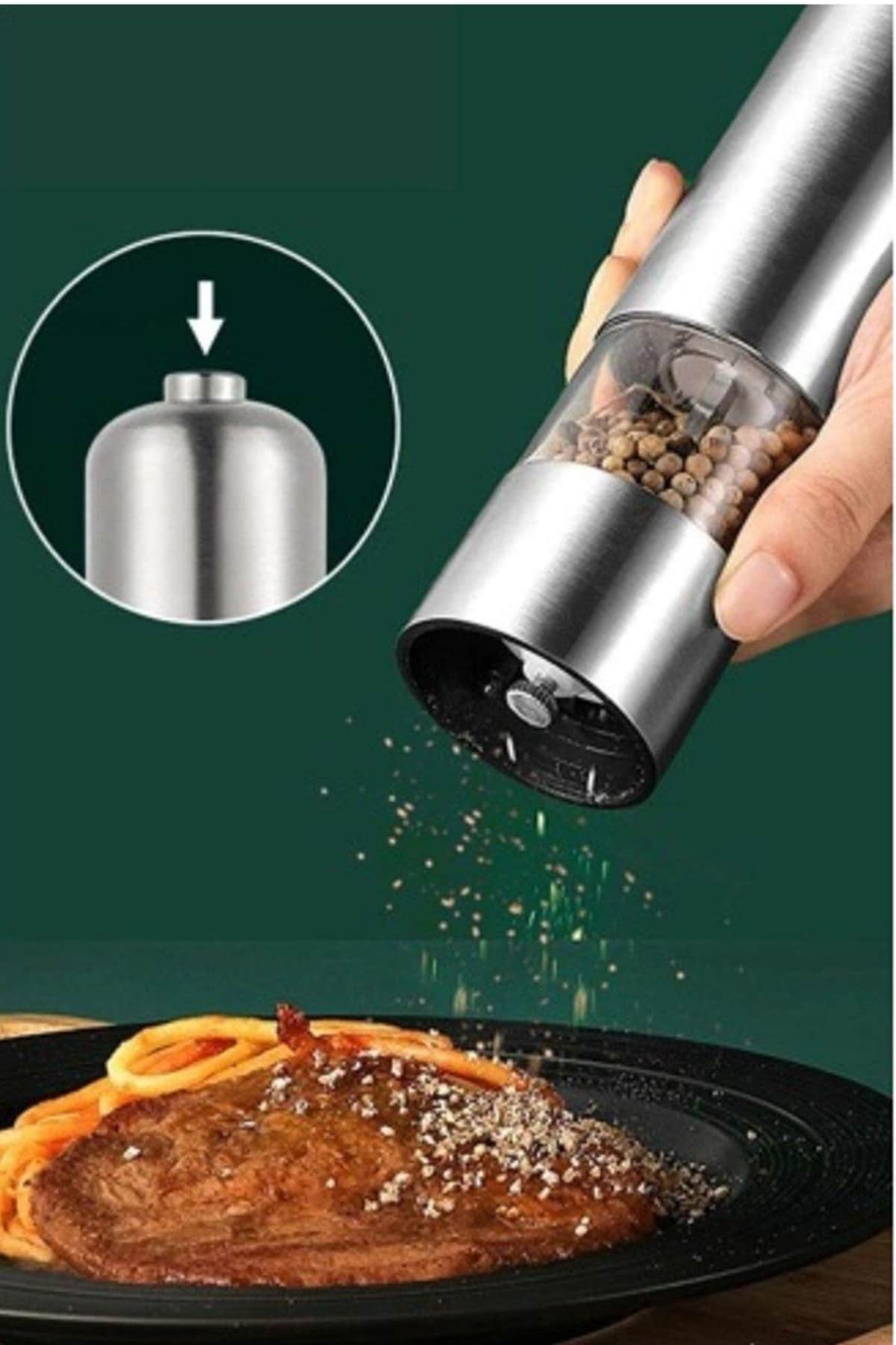 kablosuz ve taşınabilir yapısı ile her yerde rahatça kullanılabilir. Elektrik bağlantısına ihtiyaç duymadan dilediğiniz yerde taze baharatların keyfini çıkarabilirsiniz. Yüksekliği 22.5 cm