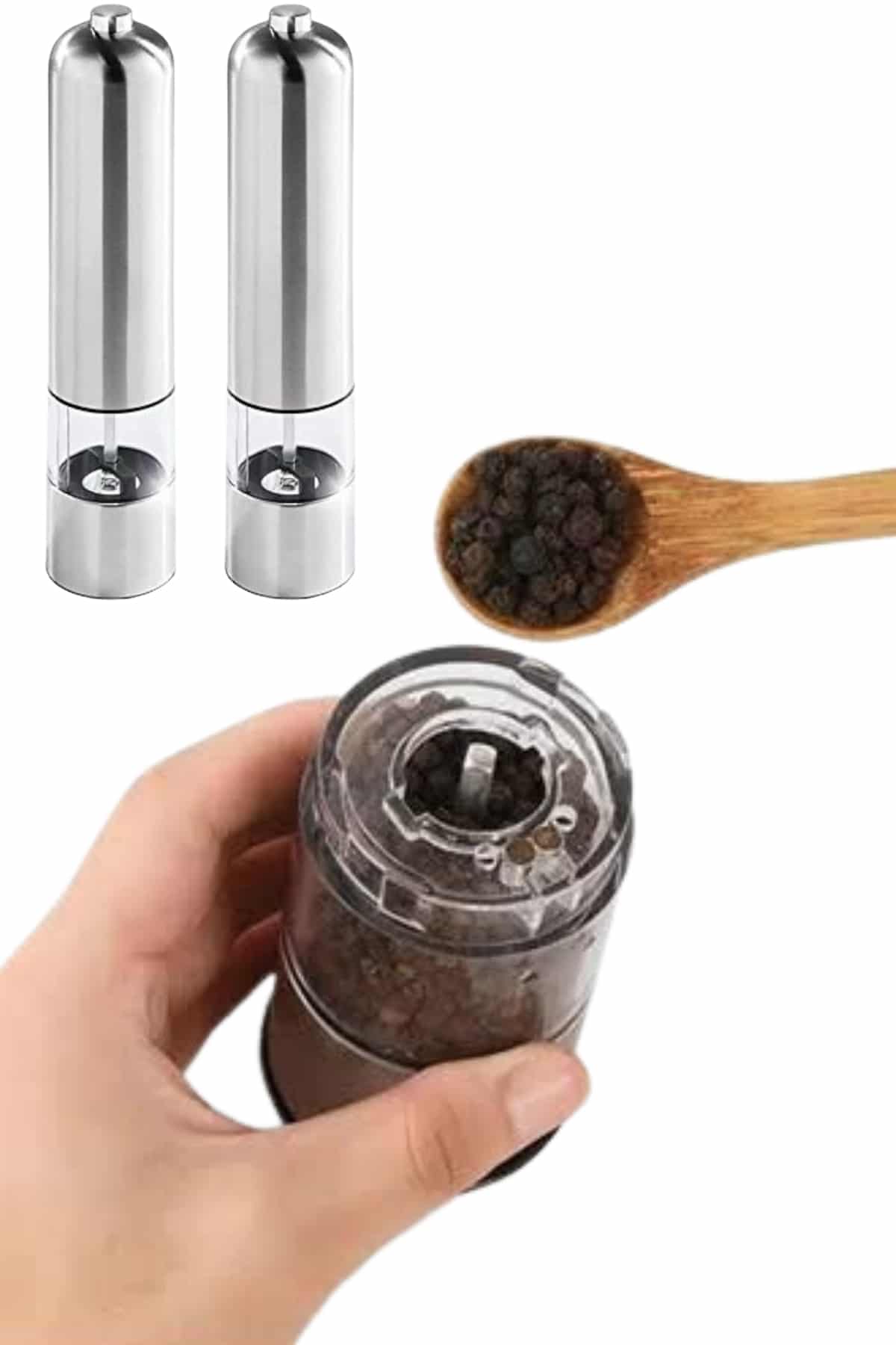 Güçlü ve Sessiz Öğütme TeknolojisiBu öğütücü seti