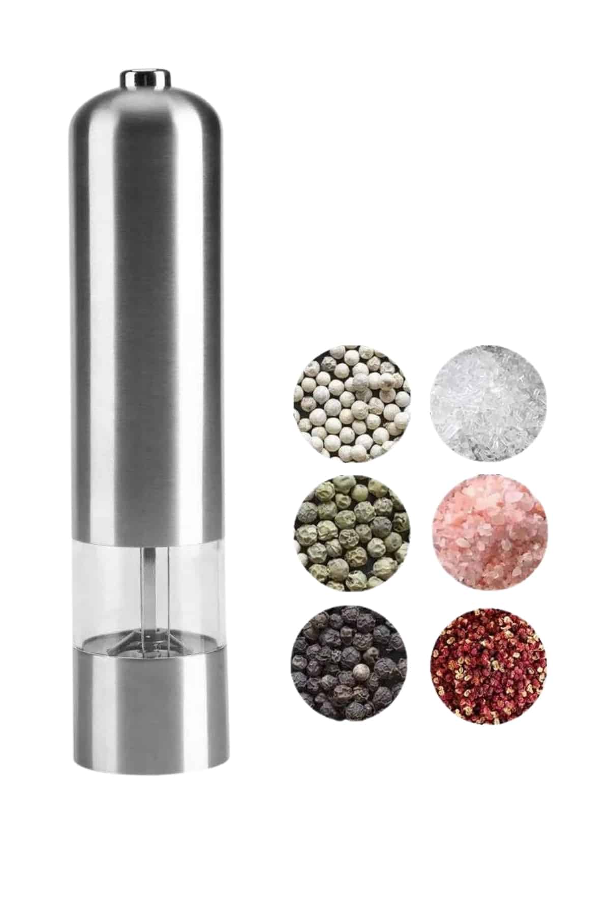 yüksek performanslı ve düşük gürültülü motor sistemiyle çalışarak mutfakta sessiz ve güçlü bir öğütme deneyimi sunar. Otomatik mekanizması sayesinde düğmeye bastığınız anda hızlı bir şekilde baharatlarınızı öğütebilir