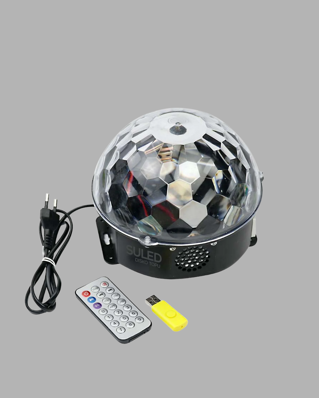 Küçük boyutlu ama etkisi büyük! Mini disko topu lambası