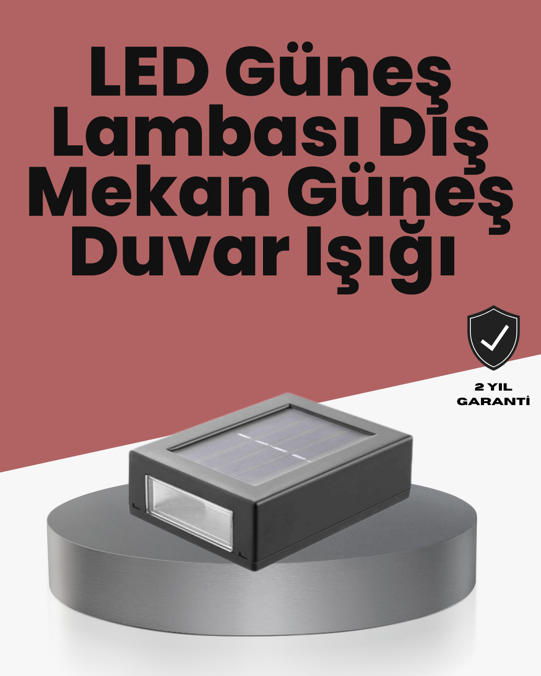 Bahçe ve Balkon İçin Güneş Enerjili Lamba