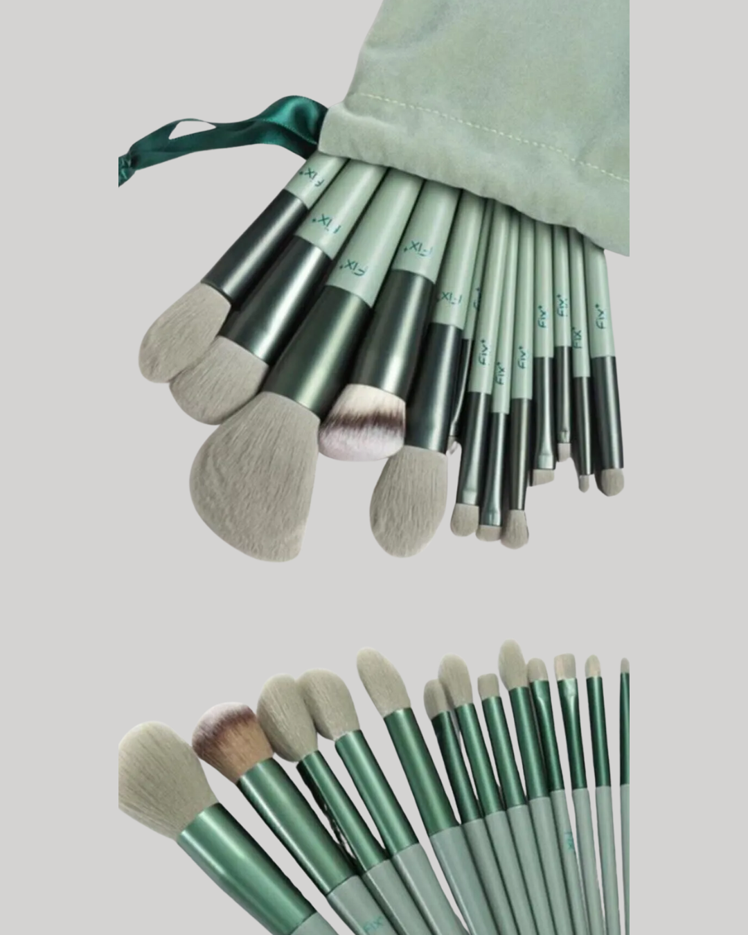 Bu 13’lü makyaj fırçası seti