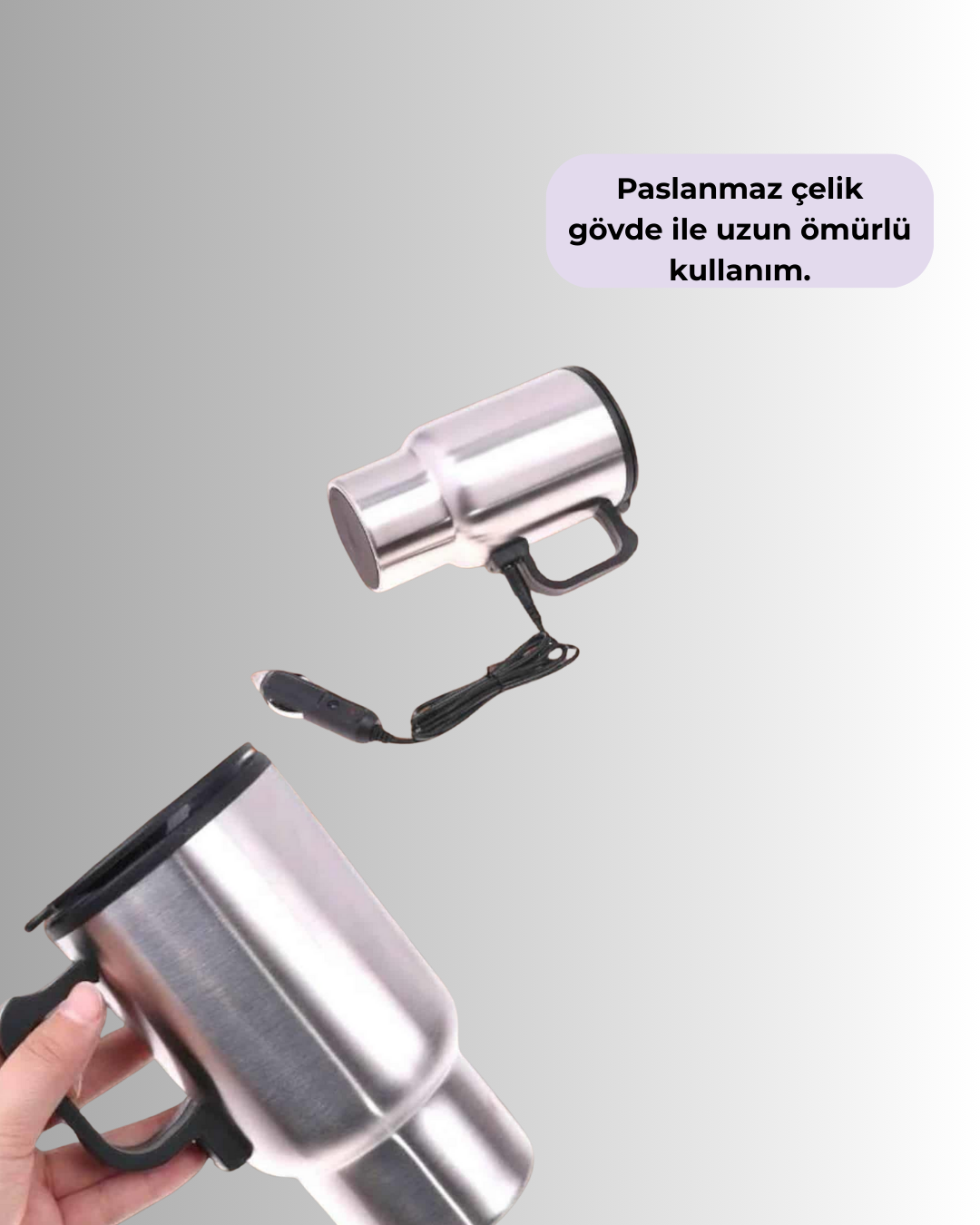 Bu yüksek kaliteli araç içi termos bardak