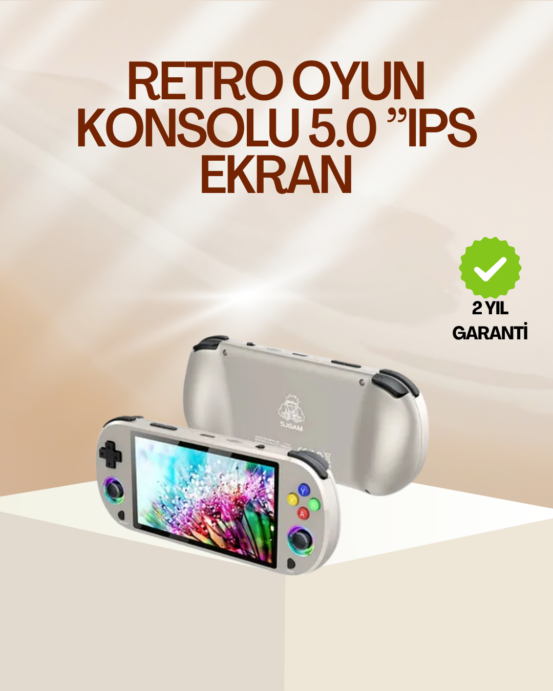 5" IPS Ekranlı Taşınabilir Oyun Konsolu