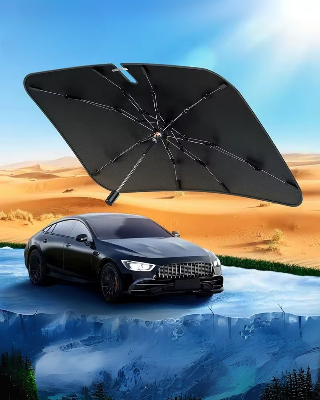 Peugeot 508 Hyundai Sonata Citroen C5 Toyota Avensis Fiat Egea Uyumlu Oto Şemsiye