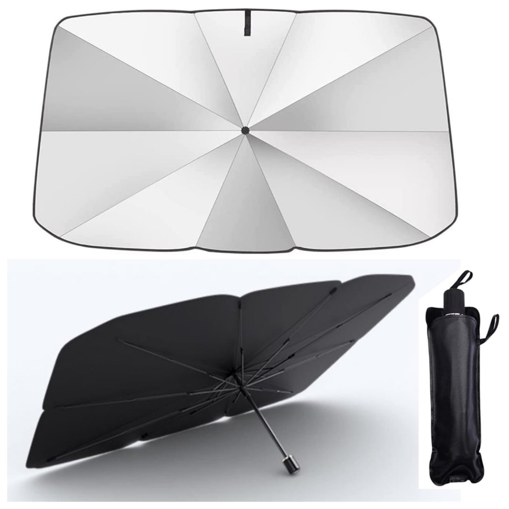 Mercedes E200 BMW 3 Serisi Volvo S60 Skoda Superb Renault Megane Uyumlu Oto Şemsiye