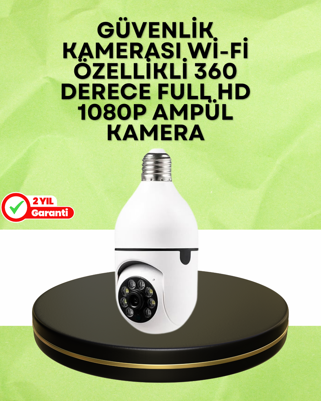 Hareket Algılama Özellikli IP Kamera – Gece ve Gündüz Takip İçin Uygun