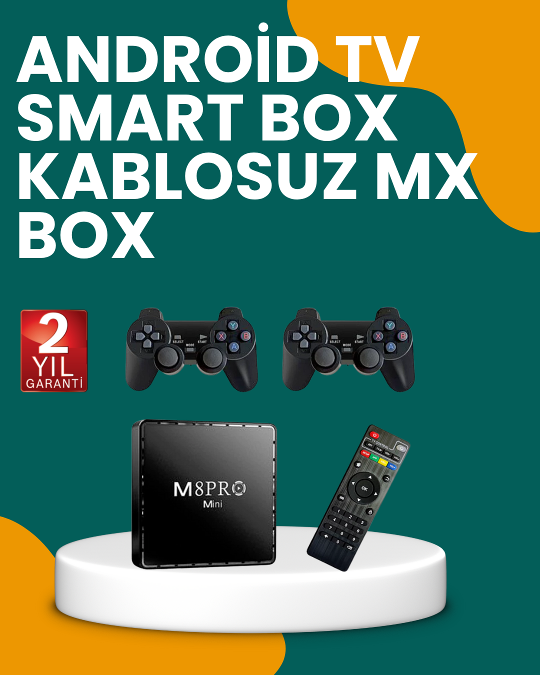 HDMI Destekli Android Oyun ve Medya Cihazı