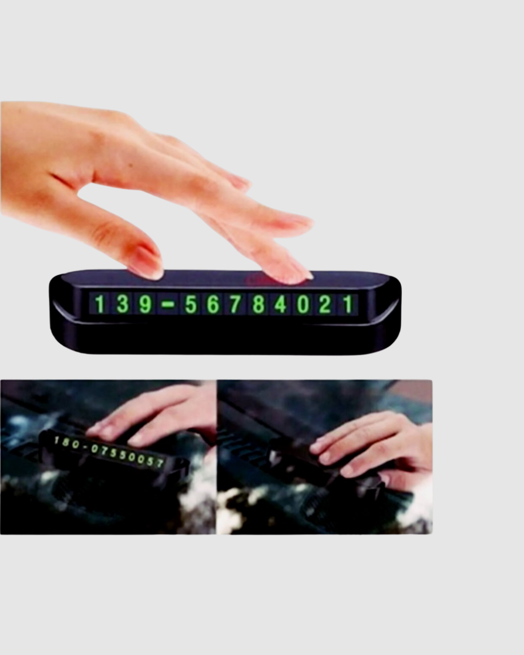 Hem estetik hem fonksiyonel bir ürün arayanlar için ideal: Fosforlu araç içi numaratör